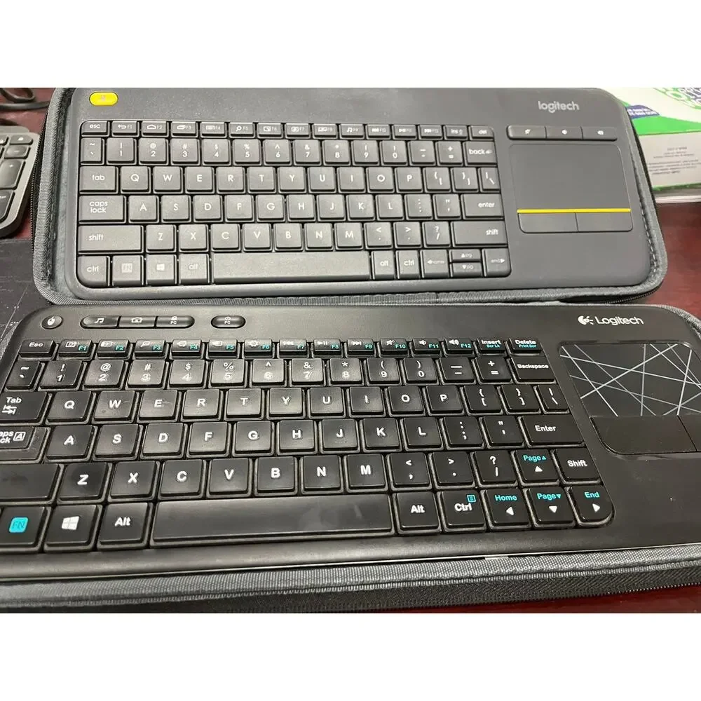 Logitech K400+ And A Logitech K400r + Keyboard Shield